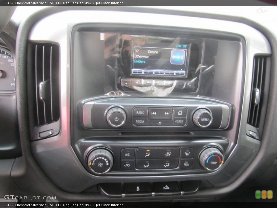 Jet Black Interior Controls for the 2014 Chevrolet Silverado 1500 LT Regular Cab 4x4 #91878533