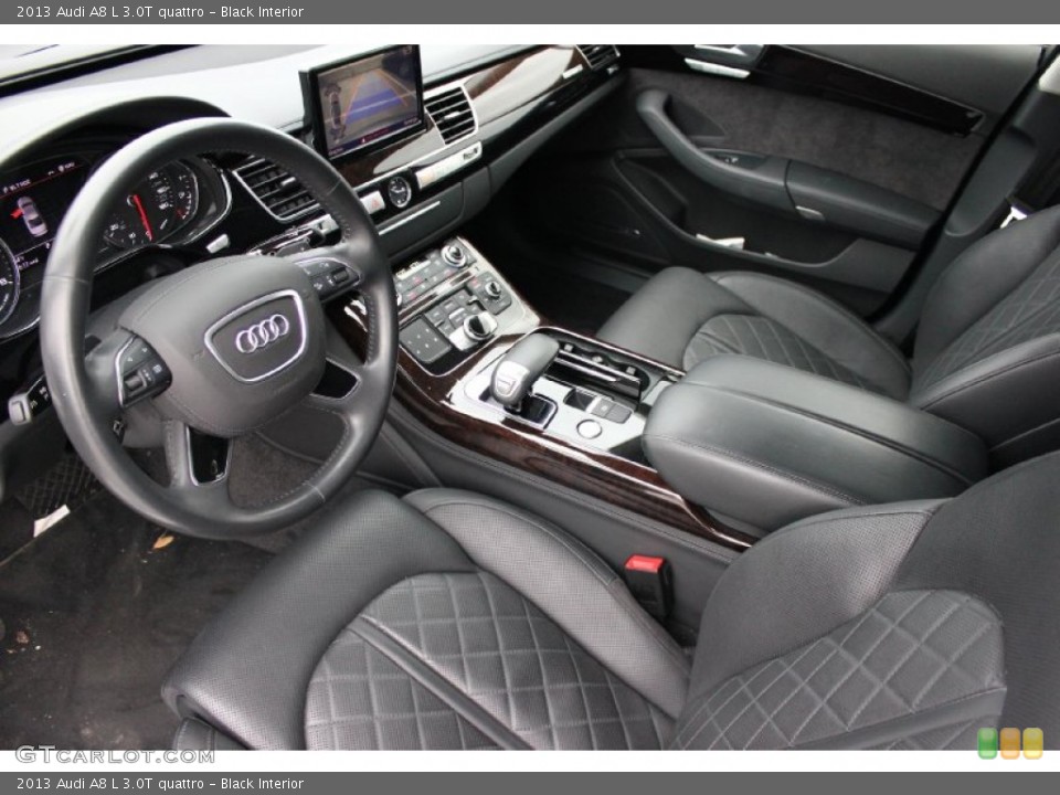 Black Interior Photo for the 2013 Audi A8 L 3.0T quattro #91880141