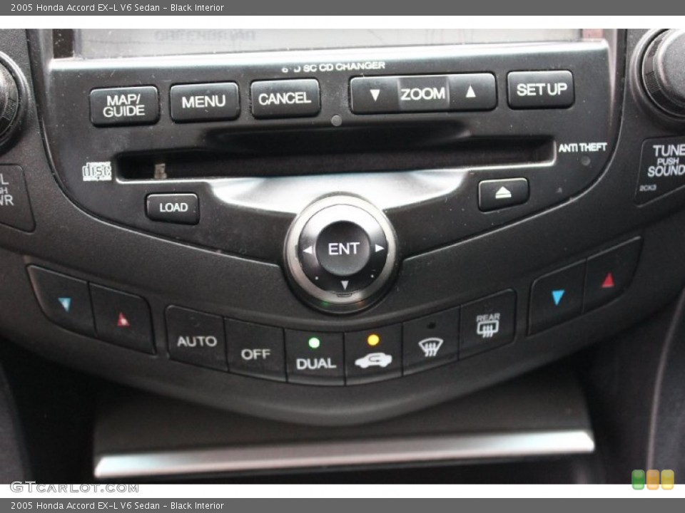 Black Interior Audio System for the 2005 Honda Accord EX-L V6 Sedan #91882247