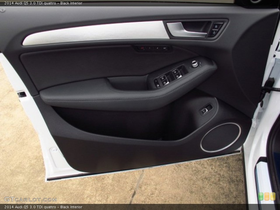 Black Interior Door Panel for the 2014 Audi Q5 3.0 TDI quattro #91887176