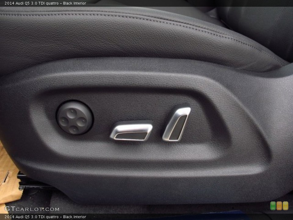 Black Interior Front Seat for the 2014 Audi Q5 3.0 TDI quattro #91887263