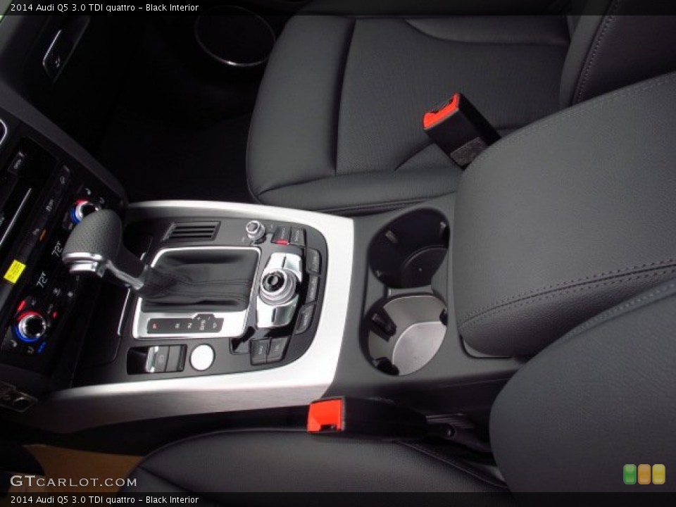 Black Interior Controls for the 2014 Audi Q5 3.0 TDI quattro #91887287