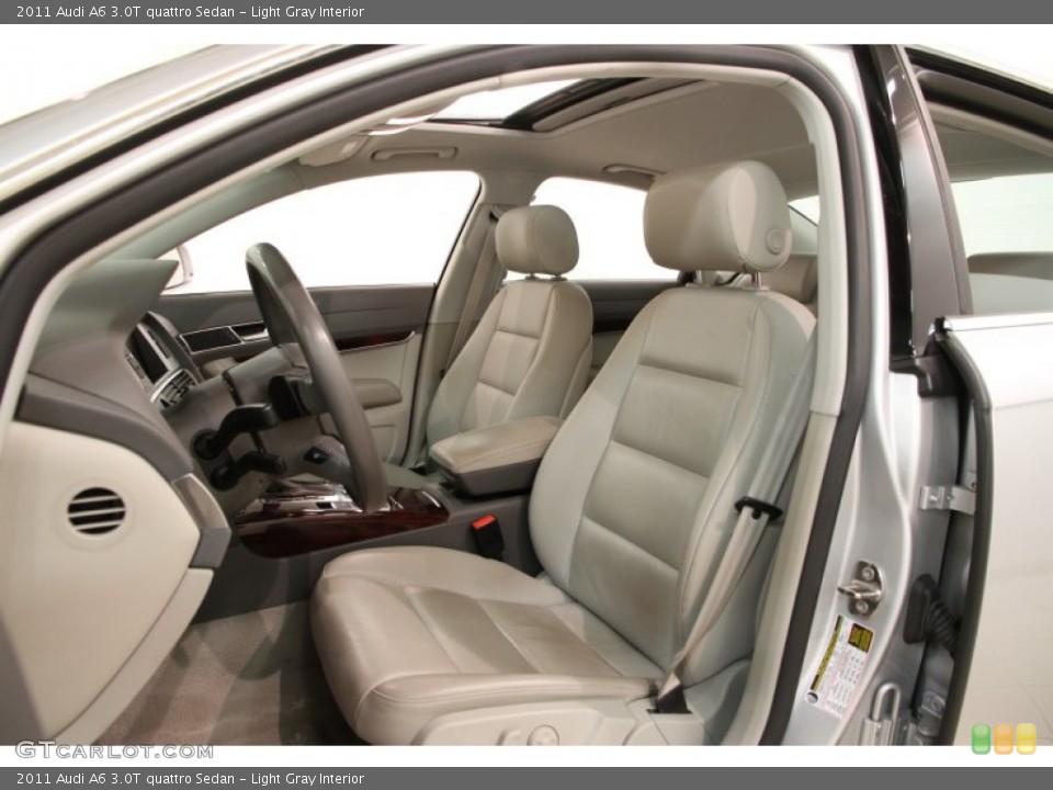 Light Gray Interior Photo for the 2011 Audi A6 3.0T quattro Sedan #91888034