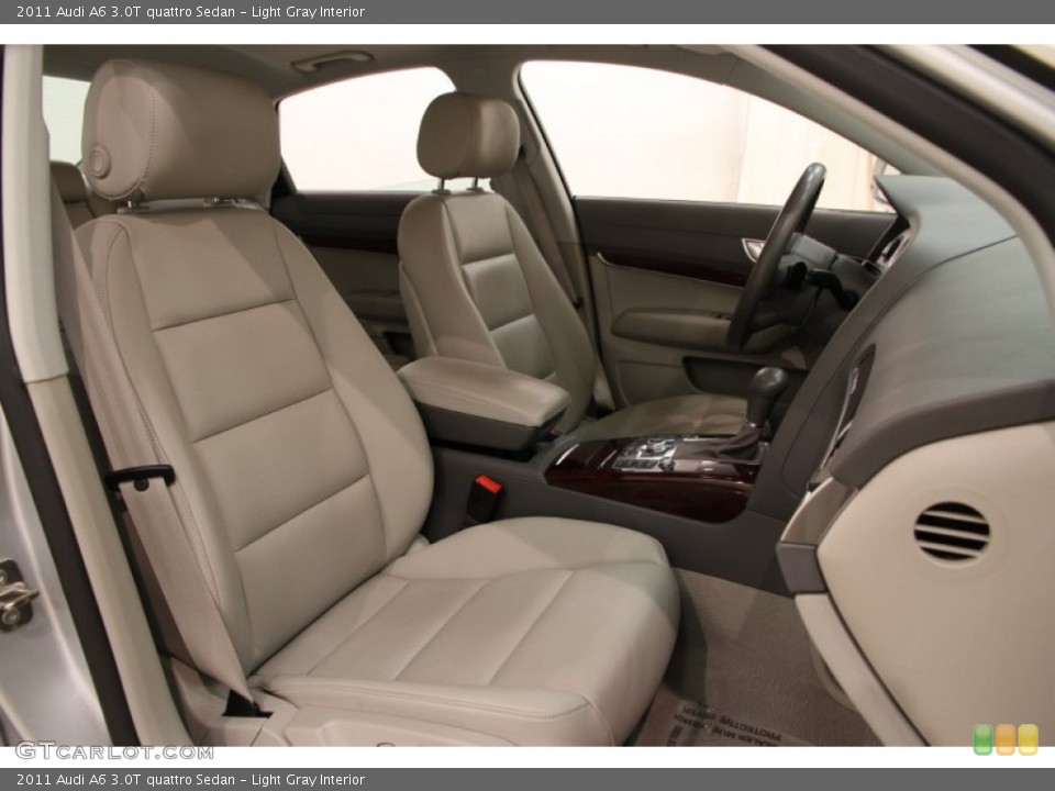 Light Gray Interior Front Seat for the 2011 Audi A6 3.0T quattro Sedan #91888280