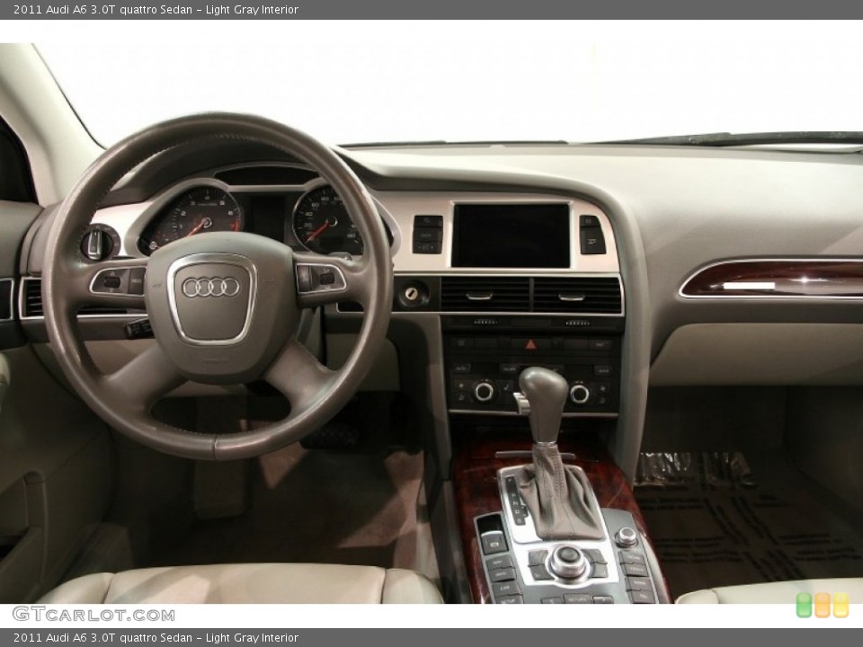 Light Gray Interior Dashboard for the 2011 Audi A6 3.0T quattro Sedan #91888319