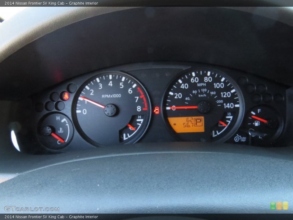 Graphite Interior Gauges for the 2014 Nissan Frontier SV King Cab #91889966