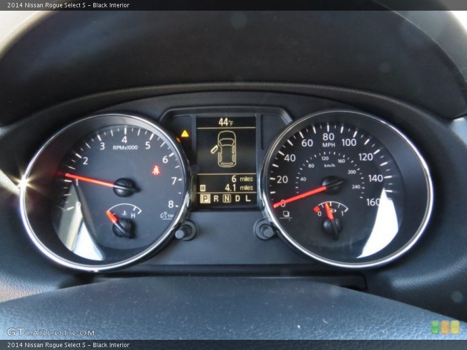 Black Interior Gauges for the 2014 Nissan Rogue Select S #91890809