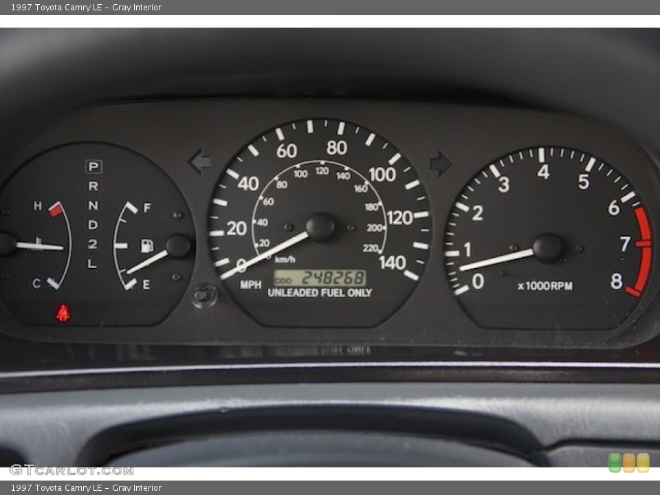 Gray Interior Gauges for the 1997 Toyota Camry LE #91894309