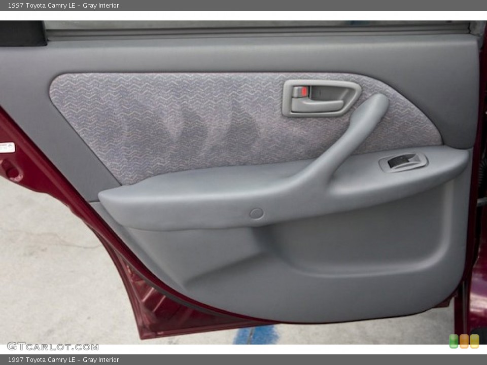 Gray Interior Door Panel for the 1997 Toyota Camry LE #91894342