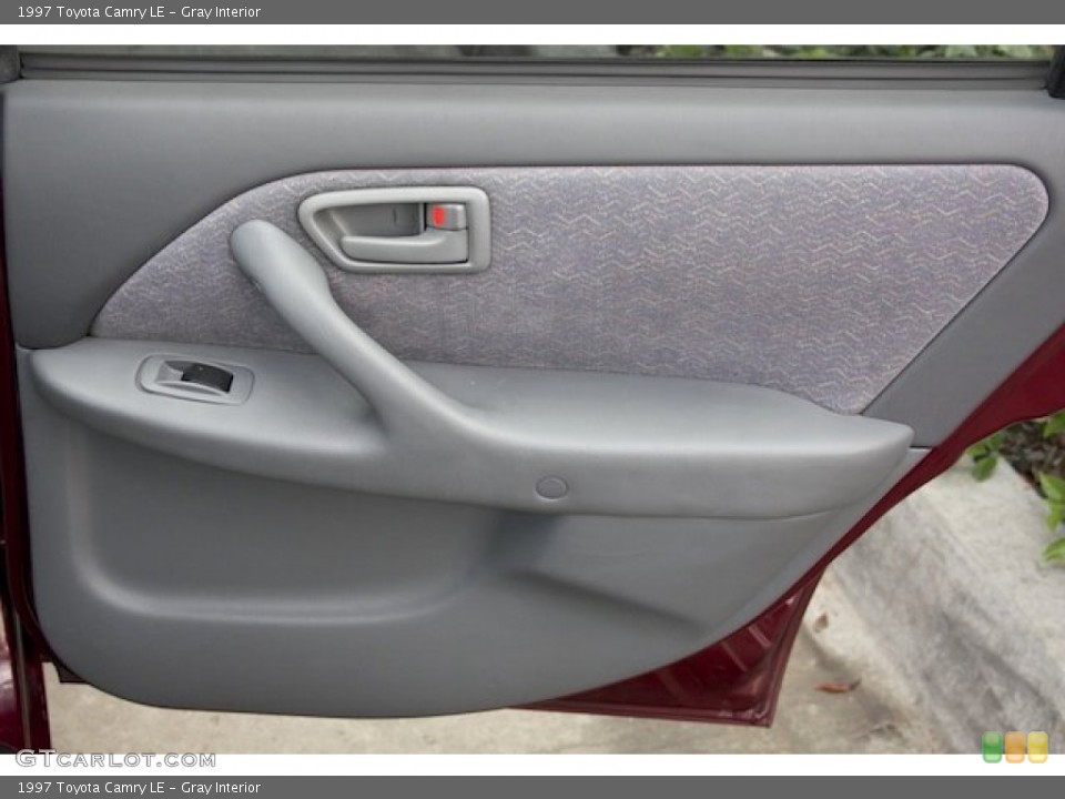 Gray Interior Door Panel for the 1997 Toyota Camry LE #91894363
