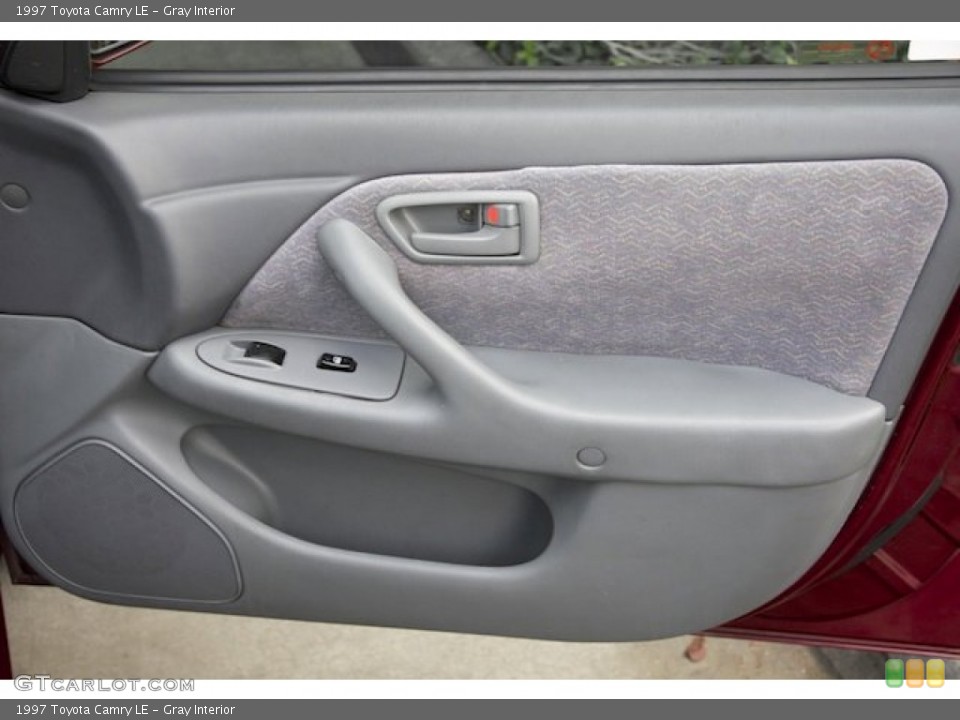 Gray Interior Door Panel for the 1997 Toyota Camry LE #91894378