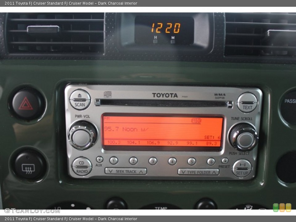 Dark Charcoal Interior Audio System for the 2011 Toyota FJ Cruiser  #91895260