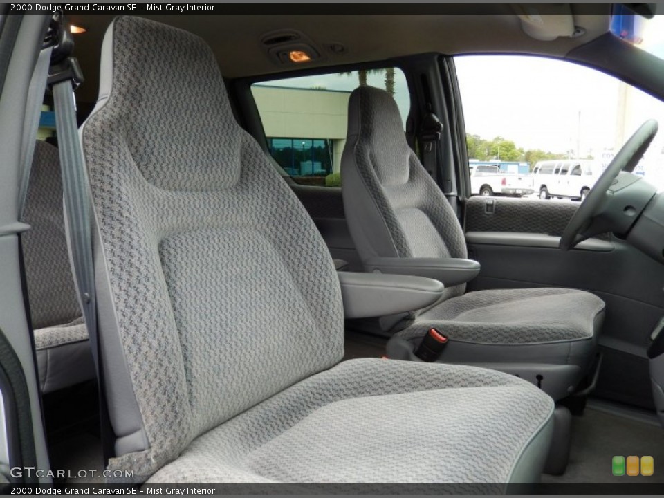 Mist Gray Interior Front Seat for the 2000 Dodge Grand Caravan SE #91896316