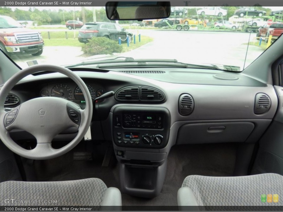 Mist Gray Interior Dashboard for the 2000 Dodge Grand Caravan SE #91896340