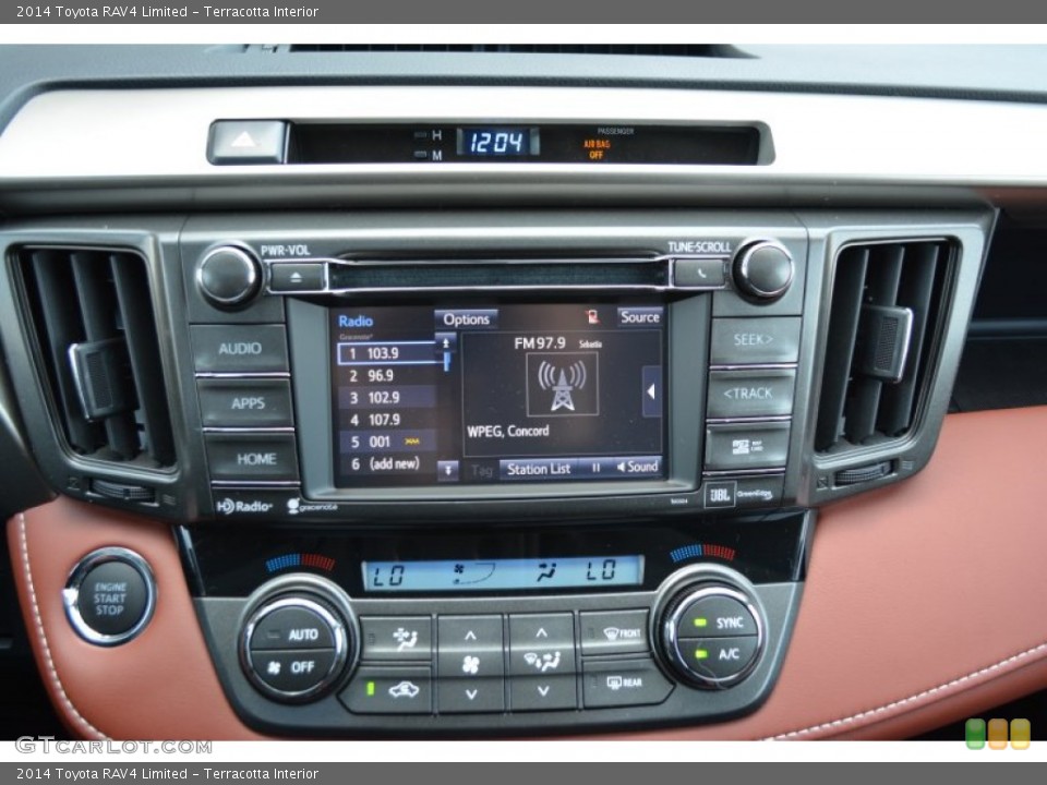Terracotta Interior Controls for the 2014 Toyota RAV4 Limited #91899534