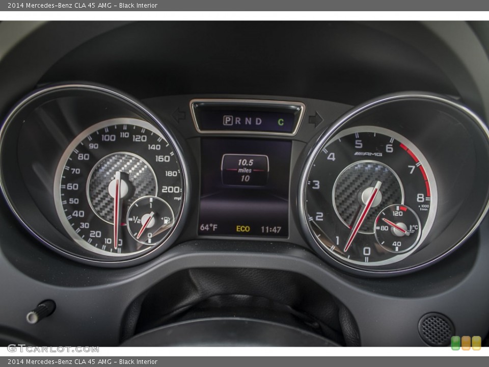 Black Interior Gauges for the 2014 Mercedes-Benz CLA 45 AMG #91902550