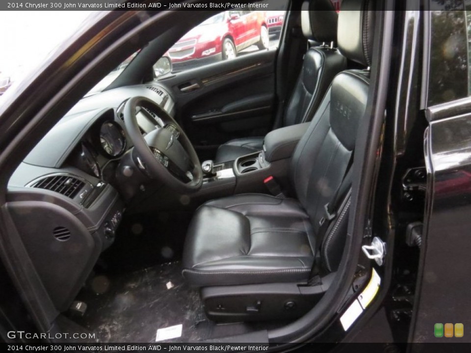John Varvatos Black/Pewter Interior Photo for the 2014 Chrysler 300 John Varvatos Limited Edition AWD #91905098