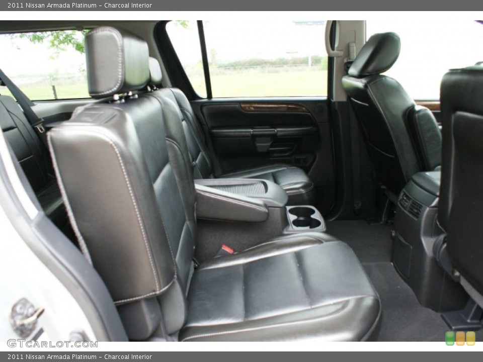 Charcoal Interior Rear Seat for the 2011 Nissan Armada Platinum #91909513