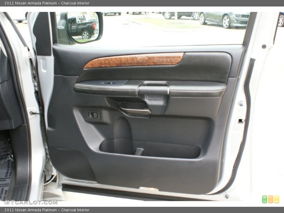 Charcoal Interior Door Panel for the 2011 Nissan Armada Platinum #91909534