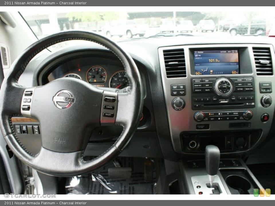 Charcoal Interior Dashboard for the 2011 Nissan Armada Platinum #91909666