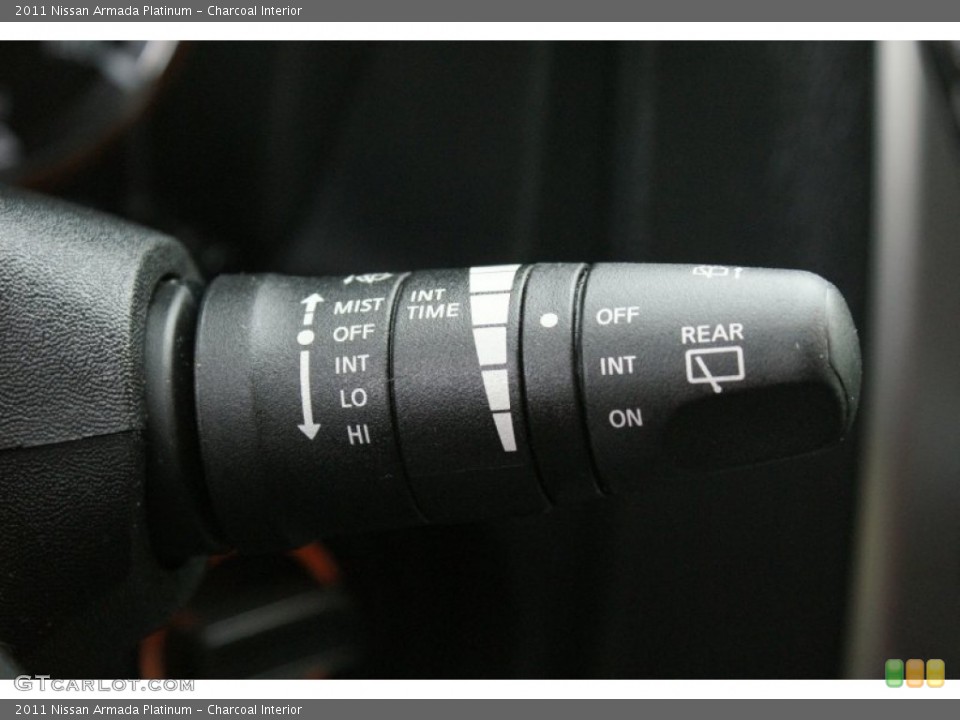 Charcoal Interior Controls for the 2011 Nissan Armada Platinum #91909915