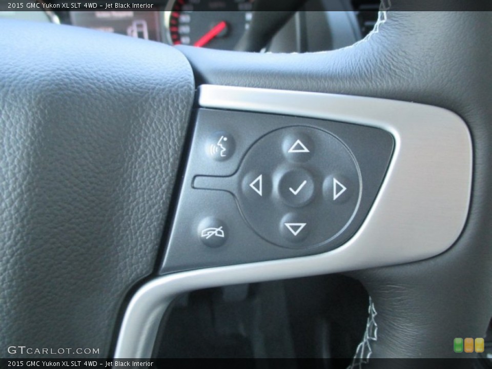 Jet Black Interior Controls for the 2015 GMC Yukon XL SLT 4WD #91920970