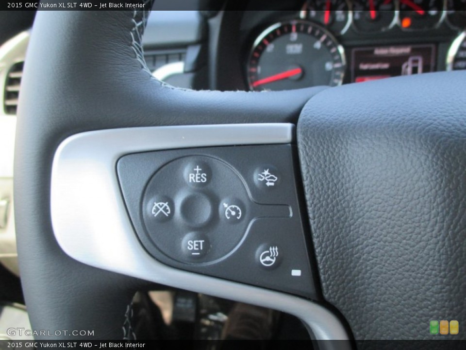 Jet Black Interior Controls for the 2015 GMC Yukon XL SLT 4WD #91920994