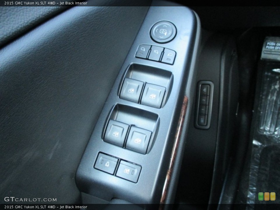 Jet Black Interior Controls for the 2015 GMC Yukon XL SLT 4WD #91921048