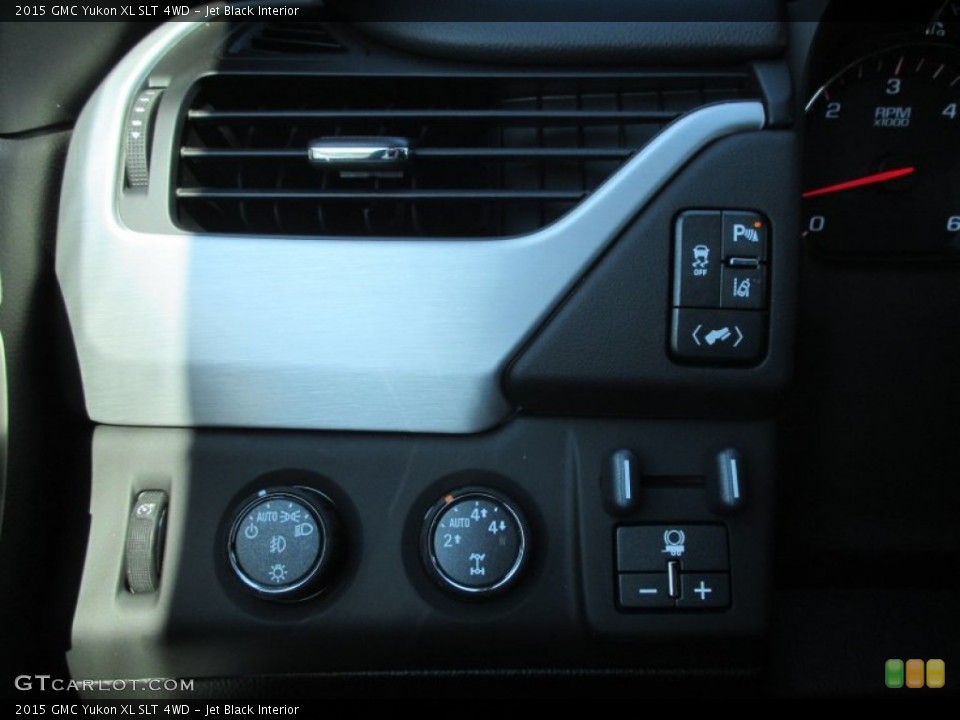 Jet Black Interior Controls for the 2015 GMC Yukon XL SLT 4WD #91921093