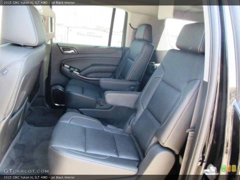 Jet Black Interior Rear Seat for the 2015 GMC Yukon XL SLT 4WD #91921331
