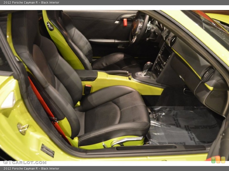 Black Interior Front Seat for the 2012 Porsche Cayman R #91922320
