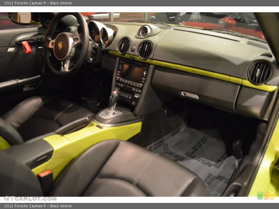 Black Interior Photo for the 2012 Porsche Cayman R #91922341