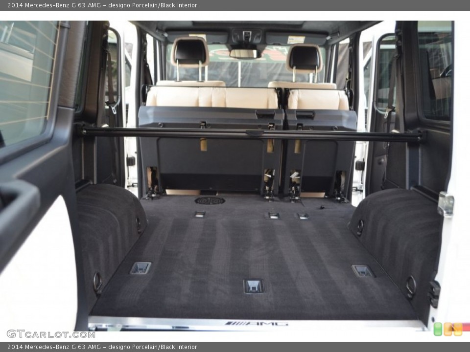 designo Porcelain/Black Interior Trunk for the 2014 Mercedes-Benz G 63 AMG #91923439