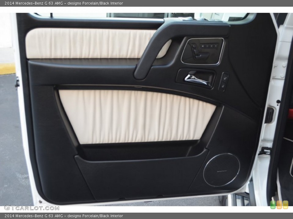 designo Porcelain/Black Interior Door Panel for the 2014 Mercedes-Benz G 63 AMG #91923490