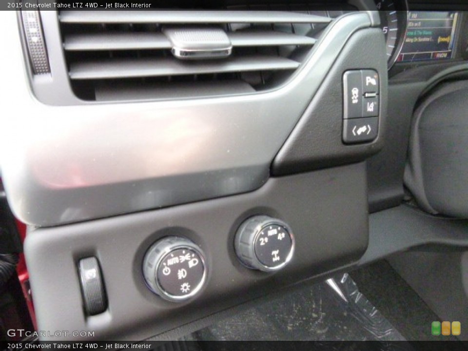 Jet Black Interior Controls for the 2015 Chevrolet Tahoe LTZ 4WD #91925935