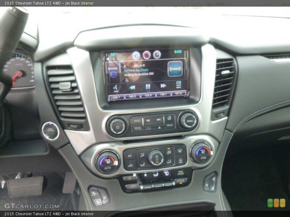 Jet Black Interior Controls for the 2015 Chevrolet Tahoe LTZ 4WD #91925956