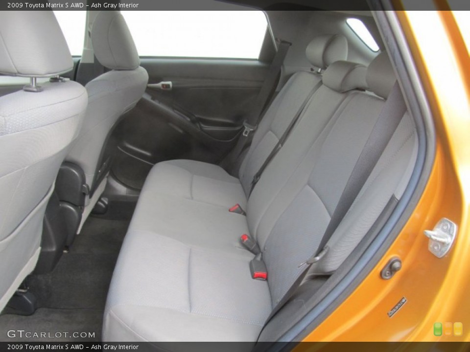 Ash Gray Interior Rear Seat for the 2009 Toyota Matrix S AWD #91926530