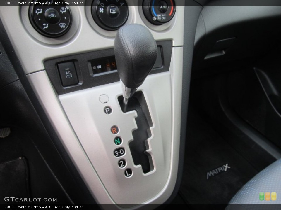 Ash Gray Interior Transmission for the 2009 Toyota Matrix S AWD #91926580