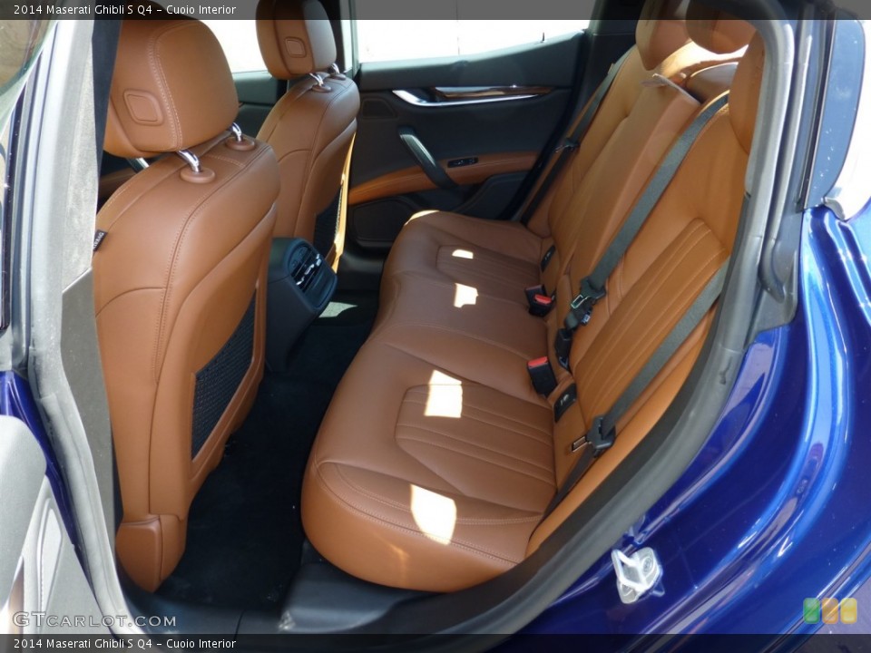 Cuoio Interior Rear Seat for the 2014 Maserati Ghibli S Q4 #91936901