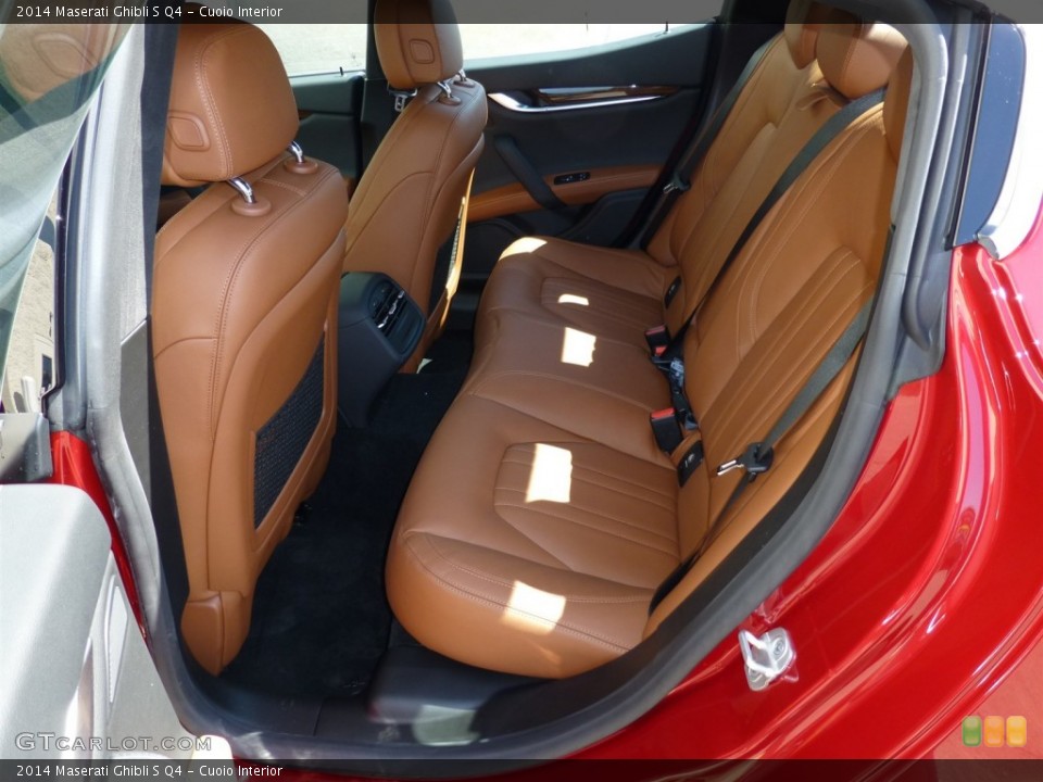 Cuoio Interior Rear Seat for the 2014 Maserati Ghibli S Q4 #91937252