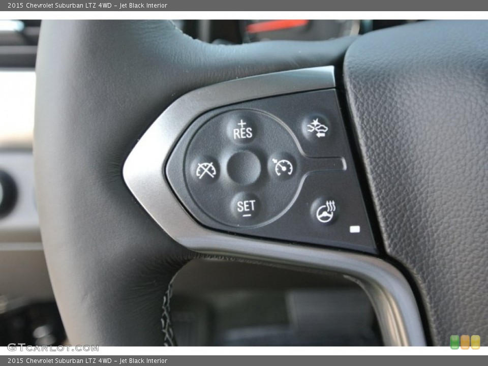 Jet Black Interior Controls for the 2015 Chevrolet Suburban LTZ 4WD #91942265