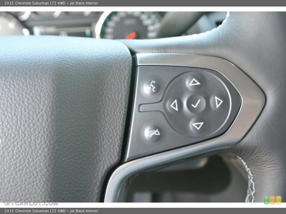 Jet Black Interior Controls for the 2015 Chevrolet Suburban LTZ 4WD #91942268