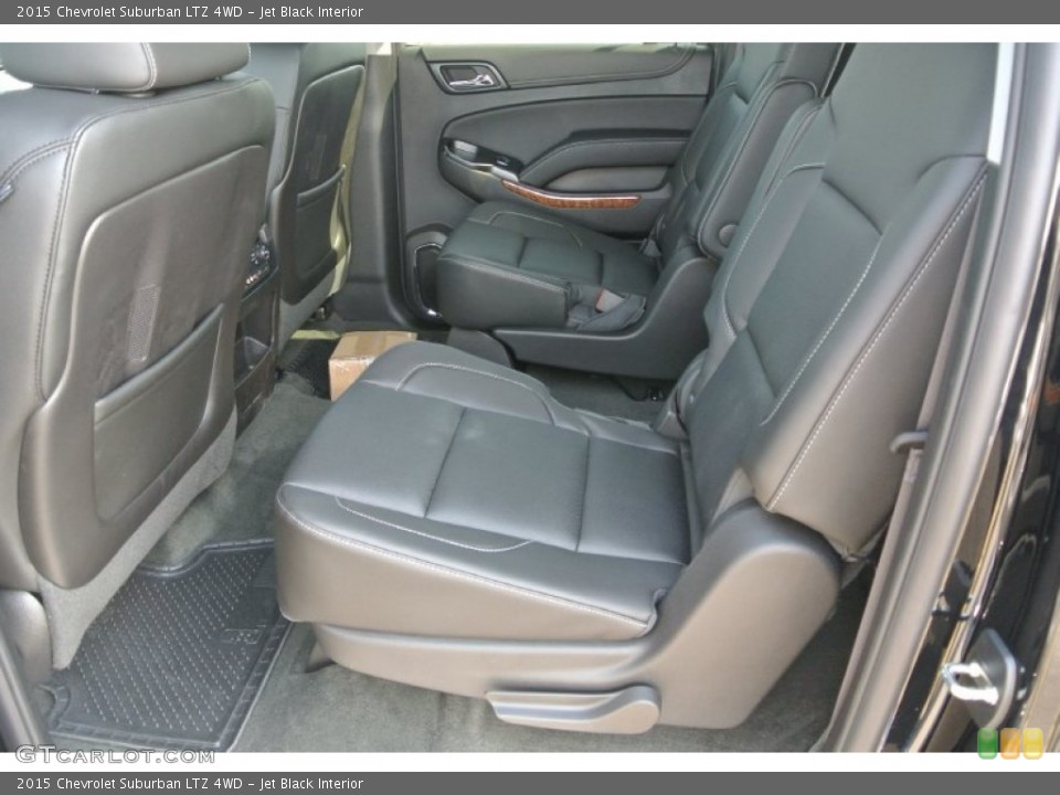 Jet Black Interior Rear Seat for the 2015 Chevrolet Suburban LTZ 4WD #91942271