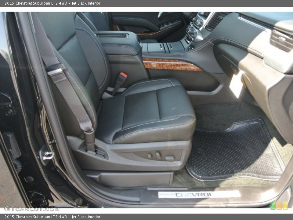 Jet Black Interior Front Seat for the 2015 Chevrolet Suburban LTZ 4WD #91942286