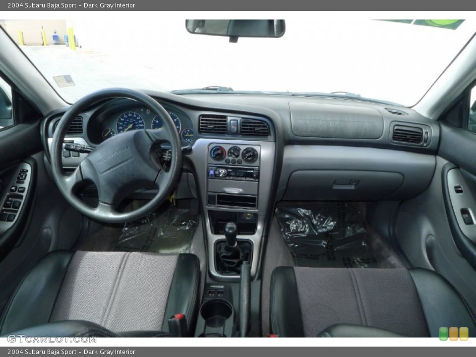 Dark Gray Interior Dashboard for the 2004 Subaru Baja Sport #91944197