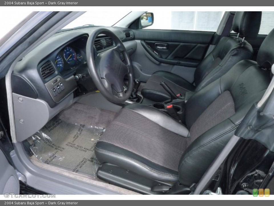 Dark Gray Interior Prime Interior for the 2004 Subaru Baja Sport #91944356