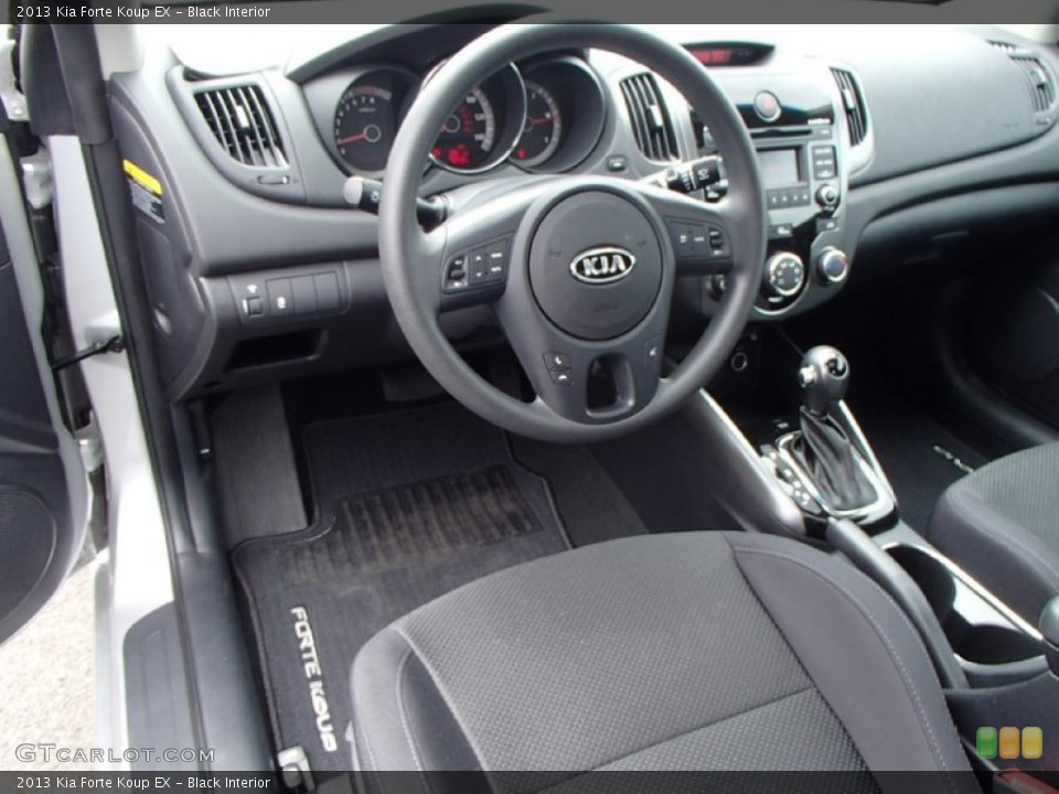 Black Interior Prime Interior for the 2013 Kia Forte Koup EX #91949870