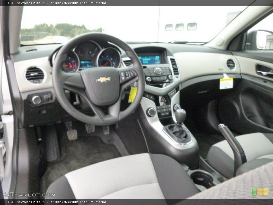 Jet Black/Medium Titanium Interior Photo for the 2014 Chevrolet Cruze LS #91952858