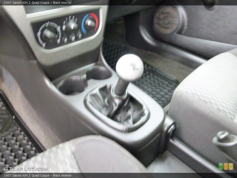 Black Interior Transmission for the 2007 Saturn ION 2 Quad Coupe #91954985