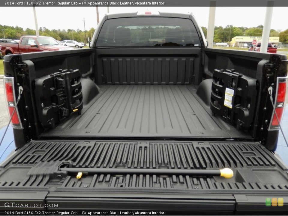 FX Appearance Black Leather/Alcantara Interior Trunk for the 2014 Ford F150 FX2 Tremor Regular Cab #91958600